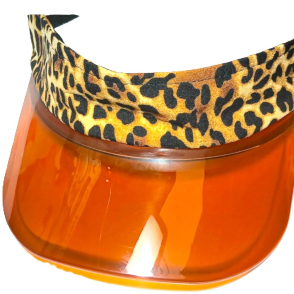 24 STYLING LEOPARD SUN VISOR